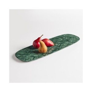 Bandeja de Mármol Natural para Servir, Platos para Frutos Secos y Chocolate, Accesorios de Decoración, Bandeja de Mármol Sólido para Aperitivos y Alimentos al por Mayor - Product Image 1