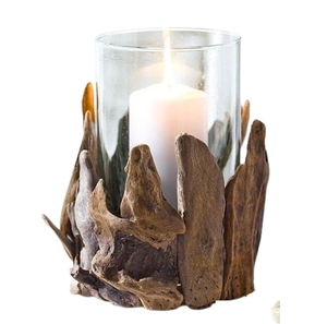 Driftwood Candle Holder Wedding Christmas Decoration Latest Design <b>Tealight</b> Tabletop Candle Holder Event Party - Product Image 5