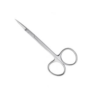 Ciseaux chirurgicaux pour iris en acier inoxydable, pointe fine et tranchante, conception de précision, idéal pour les cliniques ophtalmiques, dentaires et les procédures médicales - Product Image 5