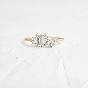 Arin Custom Modern & Luxury 18K/14K Gold Diamond Rings GIA/IGI Certified para bodas y fiestas MOQ bajo - Product Image 2