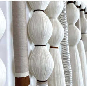 CHICHEN ITZ Tapiz de Pared Mexicano Hecho a Mano en Macramé, Decoración Boho para el Hogar, Tapiz con Borlas, Arte de Pared de Fibra Japandi, Decoración de Pared Caralarga - Product Image 2