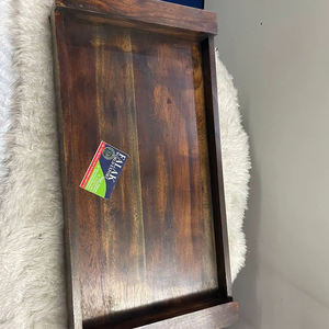 ถาดไม้ทำมือคุณภาพสูง ขายดี ขนาดสั่งทำได้ ทำจากไม้สน ปลอดภัยสำหรับสัมผัสอาหาร ใช้กับเครื่องล้างจานและไมโครเวฟได้ ผลิตในอินเดีย - Product Image 6