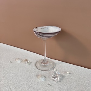 Gobelets élégants en coquille de coquillage rustique vintage faits à la main, compatibles lave-vaisselle, pour la maison, le bar, verres à vin en coquille de conque, décoration - Product Image 4