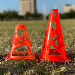 Impression de logo personnalisé de 6 pouces cônes de marqueur d'entraînement de football de football pliables équipement en matériau PE pour l'entraînement - Product Image 6