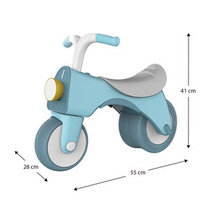 ROBINCOOL. Bicicleta de Equilibrio Azul para Niños 55 X 28 X 41 cm con Luces y Efectos de Sonido - Product Image 4