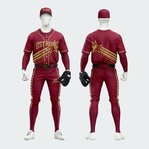 Uniformes de Béisbol Juveniles de Alta Calidad con Diseño Nuevo 2026, Talla Personalizada con el Último Estilo en Color Sólido y Transpirable - Product Image 2