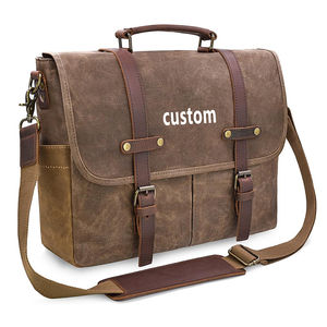 New Arrival Custom Color Laptop Leather Bags Manufacturing in Pakistan Custom Made Laptop Leather Bags With Private Label - Product Image 4