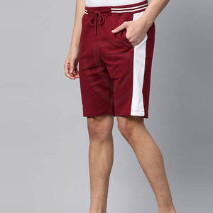 Short décontracté pour homme 100% coton Motif solide Poids léger Respirant Coupe ample Offre Spéciale - Product Image 3