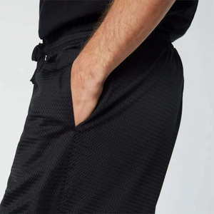 Short en maille unisexe élégant Vêtements de sport imprimés en tissu à séchage rapide de haute qualité avec logo pour les activités de plein air d'été Taille XS - Product Image 4