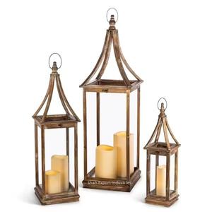 Antique <b>Copper</b> Metal Candle <b>Lantern</b> for Home & Wedding Tabletop Decor Hanging <b>Lantern</b> Available in Wholesale Prices - Product Image 1