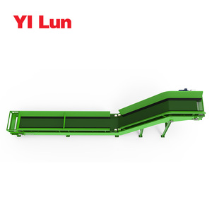 Cinta transportadora modular de goma de PVC de plástico corrugado de pared lateral de ángulo grande inclinada industrial - Product Image 2