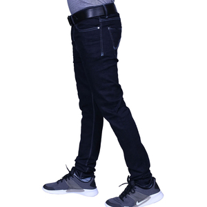 กางเกงยีนส์ผู้ชายเอวสูงแบบลำลองดีไซน์ใหม่ล่าสุด - Product Image 3