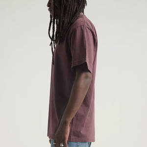 T-shirt à poche à manches courtes coupe ample pour homme Shaka Wear Drop Ship T-shirt à col rond teint en vêtement - Product Image 3