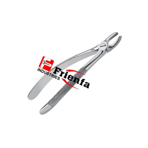 Fórceps de extracción de patrón inglés para raíces inferiores No. 23 Instrumentos dentales hechos de acero inoxidable alemán de alta calidad - Product Image 5