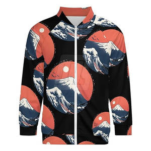 Veste de sublimation pour homme à fermeture éclair intégrale, respirante et performante, pour un style de vie actif - Product Image 4