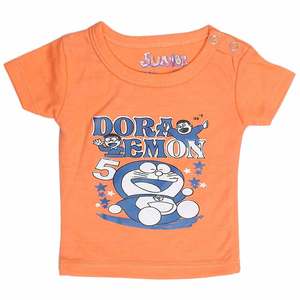 Camiseta para Bebé Recién Nacido - Naranja - Product Image 1
