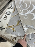 Maschinell Gefertigter Jacquard-Gewebter Moderner Polypropylen Türkischer Teppich Hochwertige Jute-Rückseite Fleckbeständig Flachflorig Mittelhoch