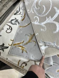 Alfombra Turca Moderna de Polipropileno Jacquard Tejida a Máquina, con Respaldo de Yute de Alta Calidad, Resistente a las Manchas, de Pelo Alto y Diseño Abstracto - Product Image 2