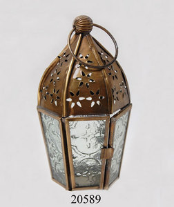 เชิงเทียนโลหะสีทองโคมไฟตาข่ายสไตล์ยุโรปใหม่ - Product Image 6