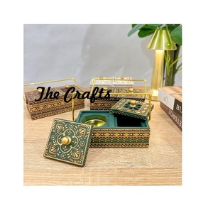 Wooden And Calligraphy Work Bakhoor <b>Burner</b> Set Admirable Design Mubkhar <b>Burner</b> For Wedding And Events Use - Product Image 5