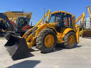 รถตักล้อยาง JCB 4CX 4x4 พร้อมหัวขุดด้านหน้า รถตักหลังขุดด้านหลัง น้ำหนักบรรทุก 25 ตัน ปั๊มไฮดรอลิก Kawasaki เครื่องยนต์ Caterpillar สภาพดี - Product Image 2