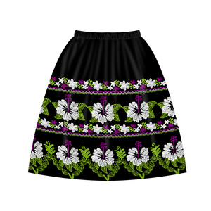 Automne nouveau Style broderie jupe taille haute robe de soirée haute qualité coton brodé jupes femmes en gros de haute qualité - Product Image 1