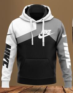 Sudadera con Capucha Transpirable de Invierno a la Moda con Comodidad Extra, Talla Grande, Poliéster/Algodón, Impresión Digital y Bordado - Product Image 2