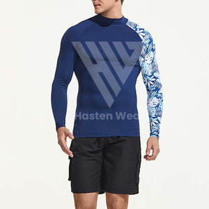 Factory Made Sportswear Rash Guards <b>Top</b> Trending Fashion Full Sublimation Print Plain Color Rashguards In <b>Low</b> MOQ - Product Image 4