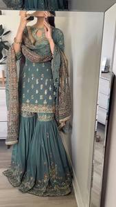 ชุดปาร์ตี้ดีไซน์ใหม่ดูพลาสโซและดูปองตาพร้อมงานปักหนา - Product Image 4