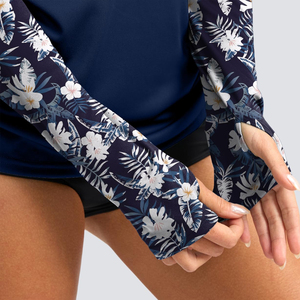 Wholesale New Design Nylon <b>Rash</b> <b>Guard</b> Custom <b>Rash</b> <b>Guard</b> Sublimation Compression Shirt <b>Rash</b> <b>Guard</b> <b>for</b> <b>women</b> - Product Image 3