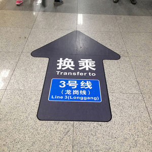 Pegatina de <span class=keywords><strong>Piso</strong></span> Promocional Publicitaria de Vinilo de PVC Duradero Personalizado <span class=keywords><strong>para</strong></span> Centro Comercial - Product Image 6