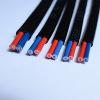 Großhandel RVVB 2x4mm Kupfer-Elektrokabel PVC-Isoliert Stromkabel für Hausheizungsanwendungen