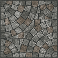 Carreaux de sol en porcelaine de qualité supérieure 300X300mm 12X12 pour parkings extérieurs Finition mate rustique Style de terrasse à surface rugueuse