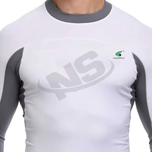 Best Quality Plain <b>Rash</b> <b>Guard</b> Short Sleeve Breathable Sports Compression Shirt For <b>Men</b> Mixed Martial Arts With Jiu Jitsu Kimono - Product Image 5