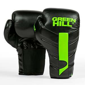 Gants de boxe personnalisés à lacets 10oz 12oz 14oz en cuir, équipement d'entraînement avec motif imprimé et logo personnalisé pour l'entraînement d'attaque en sport - Product Image 1