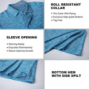 Nouveaux polos de mode hommes dernier style Polo T-Shirt à manches courtes T-Shirts d'été Oem Services polos de haute qualité - Product Image 6