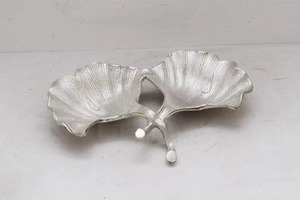 Hermoso Tazón para Frutos Secos Hecho a Mano con Acabado Metálico de Latón Reflectante, Apto para Lavavajillas, Agrega Elegancia a la Presentación y el Servicio - Product Image 4