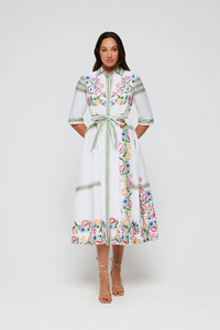 OEM Robes décontractées courtes et longues à volants avec impression du logo personnalisé Robe sans manches bohème pour les vacances élégantes à la mode au quotidien pour femmes - Product Image 3
