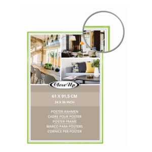 Cadre d'affiche en plastique vert clair, taille 61 x 91,5 cm - Product Image 6