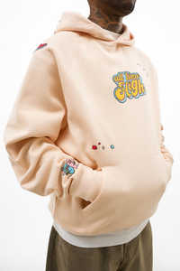 Hombres Trending All Over Screen Print Pullover Hoodie 100% algodón French Terry Winter Fashion Outdoor Hoodies 2024 - Product Image 4