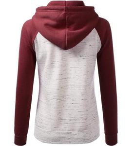 Sweat à capuche imprimé bouffant de haute qualité logo personnalisé 100% coton polaire lourde vierge surdimensionné grande taille sweats à capuche pour femmes - Product Image 4