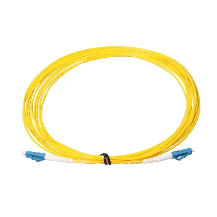 E2000/APC SC/UPC dubleks, tek modlu yama kabloları 1 metre uzunluk