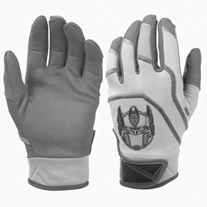 Guantes de Bateo de Béisbol Resistentes con Diseño Personalizado y Logotipo Propio, Precio al por Mayor, MOQ Bajo, Malla Elástica Cuádruple con Ventilación, Guantes de Bateo de Softbol - Product Image 2