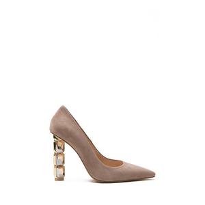 Stiletto con tacco in pietra - Product Image 3