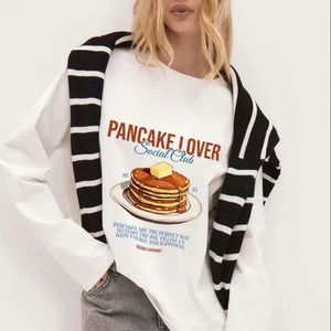 Sweet Ice Cream Graphic Sweatshirt <b>Pink</b> Cozy Street Style Crewneck Soft Fabric Trendy Casual Wear for Fashion Brands Wholesale - Product Image 5