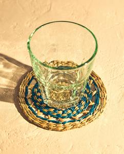 Juego de 4 posavasos de algas marinas naturales, productos ecológicos hechos en Vietnam, decoración de mesa al por mayor - Product Image 5