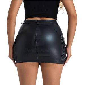 Shorts en cuir pour femmes, style tendance, cuir de vache véritable, respirant, écologique, coupe courte, tissu de haute qualité - Product Image 4