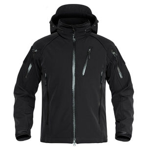 High Quality Custom Men's Soft Shell Windbreaker <b>Waterproof</b> Winter Softshell <b>Jacket</b> for Hiking Delivery Winter Fashion <b>Warm</b> Coat - Product Image 1