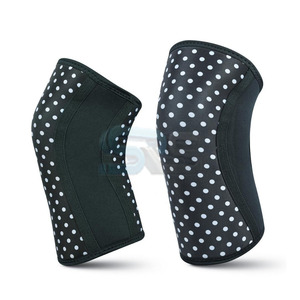 Custom Logo 5MM 7MM Compression <b>Neoprene</b> <b>Knee</b> <b>Sleeves</b> Workout Gear Gym Accessories For Weightlifting Powerlifting Training - Product Image 1