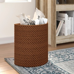 Cesta de almacenamiento semicircular de ratán, cesta de almacenamiento hecha a mano, venta al por mayor, ecológica, hecha en Vietnam - Product Image 4